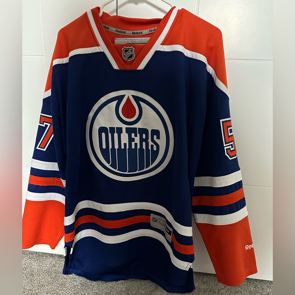 SOLD Sz Small official NHL Edmonton Oilers jersey